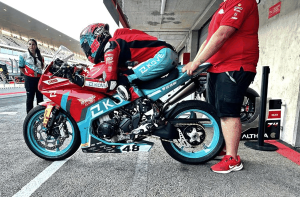 ▲凯越在 2025 年夺得 WSBK SSP300 组别年度冠军