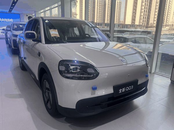 奇瑞QQ3 图源：时代周报记者摄