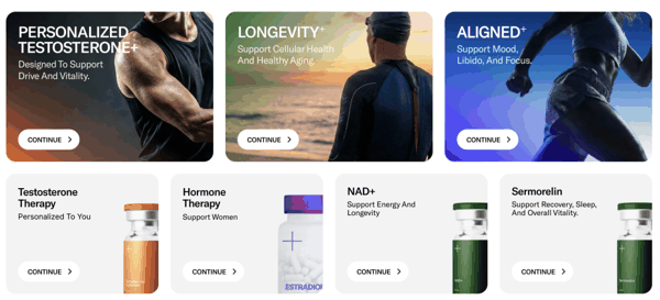 图丨 Enhanced Games 官网挂出的产品（来源：Enhanced Games）