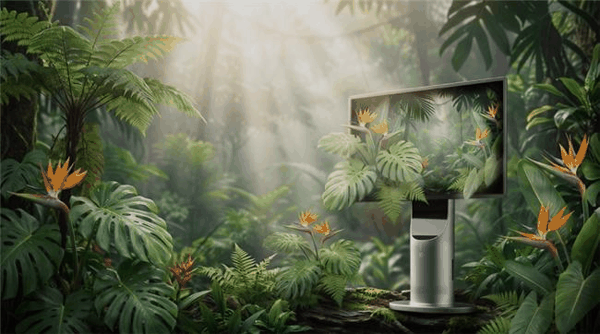 智聚芯联 65 寸空间现实显示终端