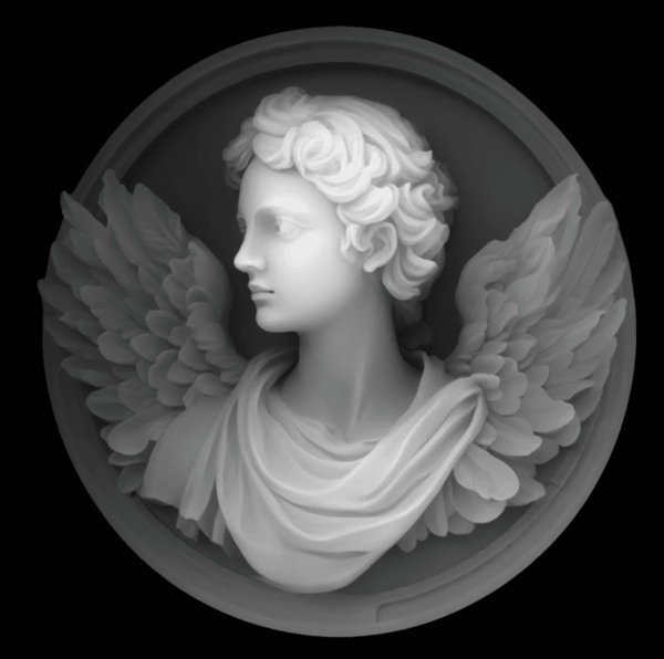 ▲内置 AI 大模型生成的深度图