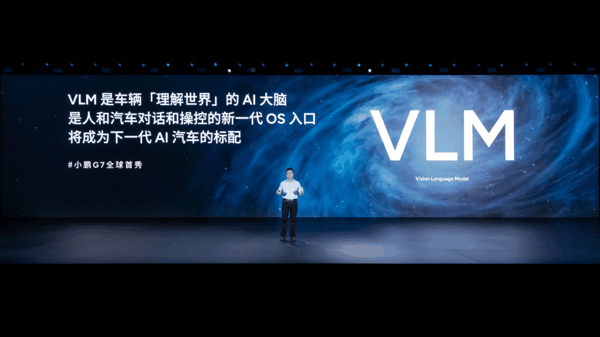 VLM是小鹏G7理解世界的大脑，是整车跟人交互OS的入口 | 图片来源：小鹏汽车