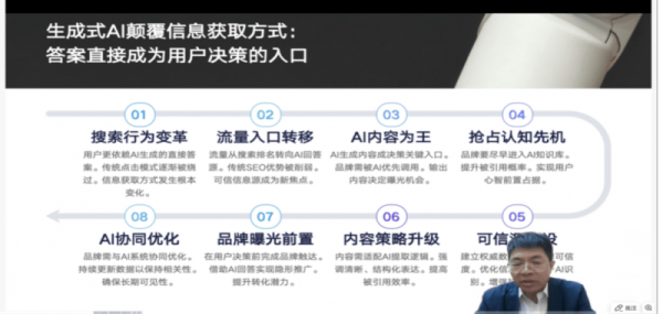 图：孙道军发言