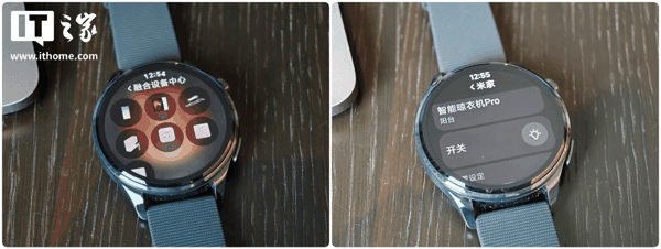 也可以通过手表控制米家生态