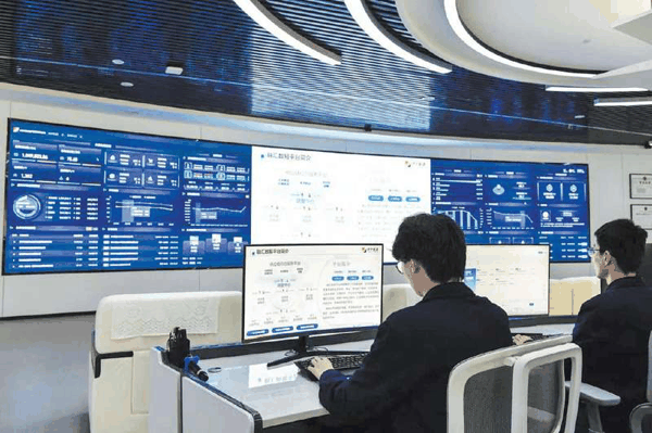 融汇数易产业互联网平台。　山东融汇物产集团有限公司供图