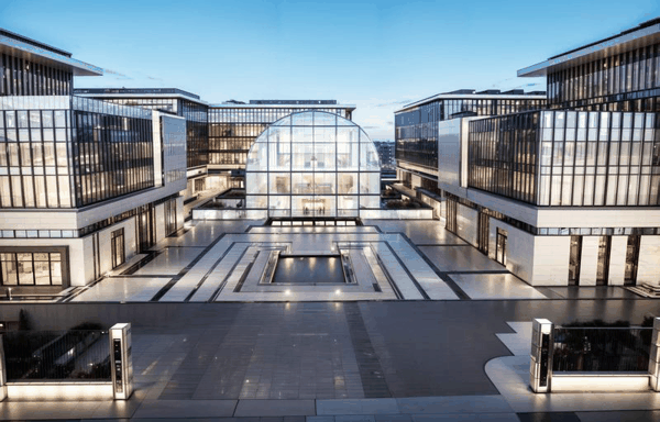 北京商业航天产业基地创新中心项目效果图。大兴区委宣传部供图