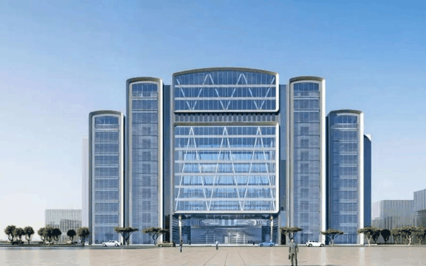 中软国际中国总部“未来之门”项目效果图。图/北京昌平微信公众号