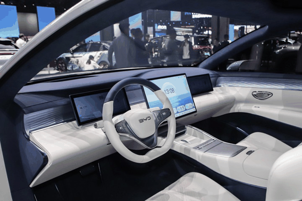 ▲ Ocean-S 概念车内饰