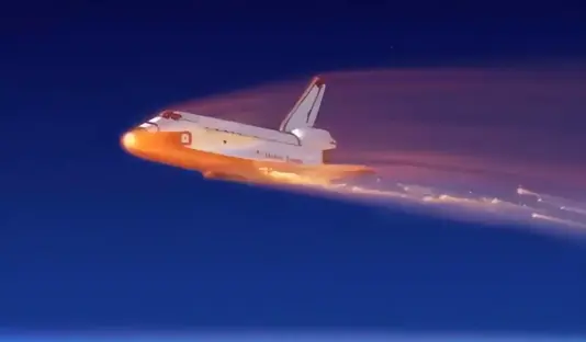 航天飞机返回时爆炸：1400℃热空气席卷整个机舱，宇航员全部遇难