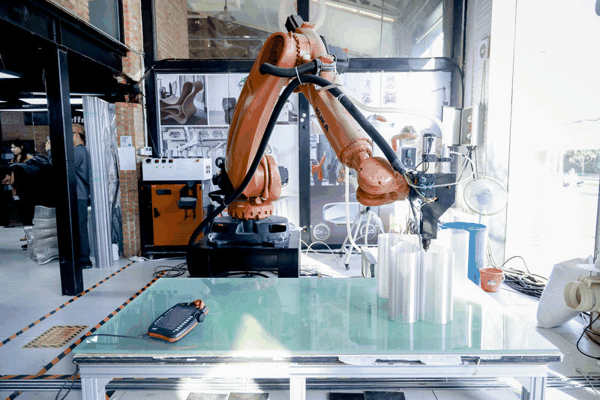 “青创村”梦工场3D打印全流程模块化体验中心。丰台区供图