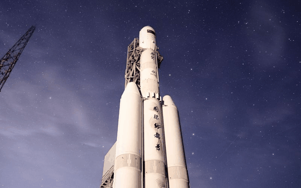 力箭二号是国内首款CBC（通用助推器核心）构型运载火箭。中科宇航供图