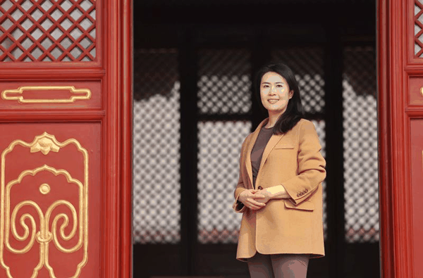 北京京杜学校创始人吕慧惺。新京报记者 李木易 摄