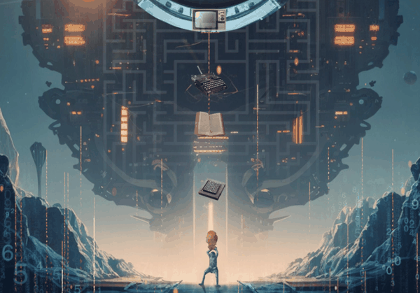 纪录片《如何找到图灵》（2025）海报局部。