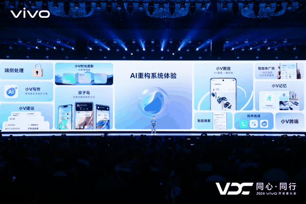 vivo AI系统中心高级总监熊官敬现场演讲