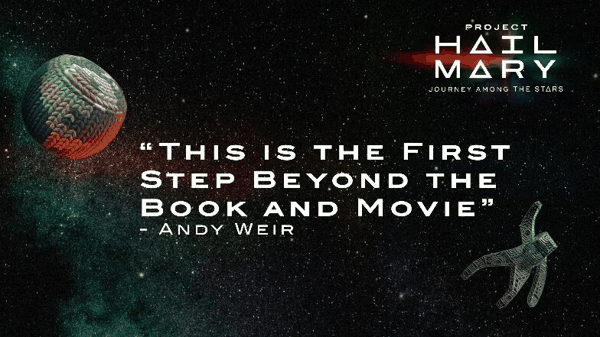 安迪·威尔：“这是迈出书和电影的第一步。”