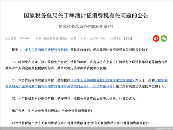 国家税务总局官网截图