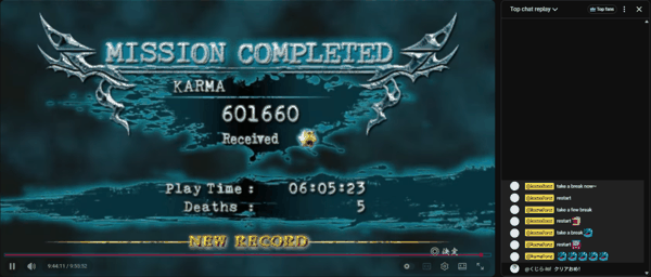 十小时的马拉松，与只有自己留言的评论区。