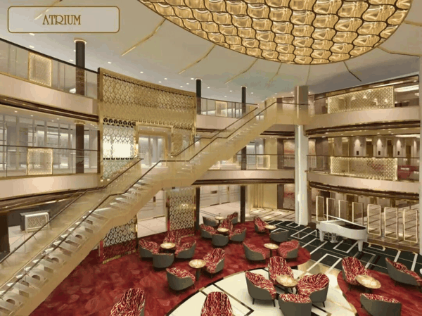 爱达·花城号 爱达广场