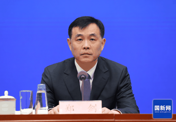 郑剑（徐想 摄），来源国新网