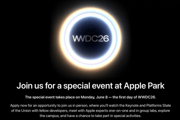 苹果 WWDC26 全球开发者大会专题