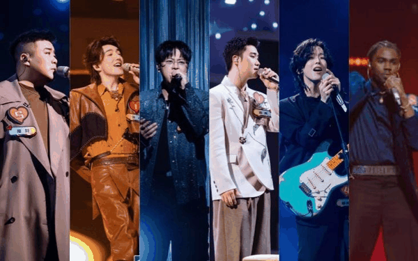 从左至右分别为付豪、亚森、金润吉、邓典、杨润泽、范泰西。