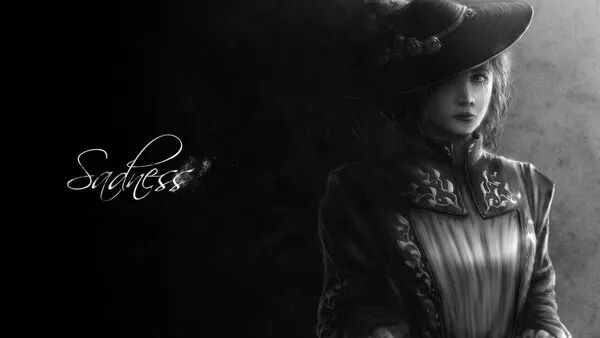 黑白风格、气质阴郁的《Sadness》