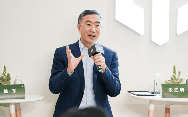 零跑汽车创始人兼董事长朱江明。受访者供图