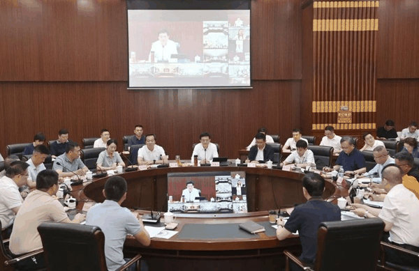 ▲四川省内江市首期“甜城下午茶”企业服务日活动现场。图/“政知见”公众号