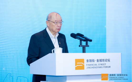 第十二届全国政协副主席陈元。图/主办方提供