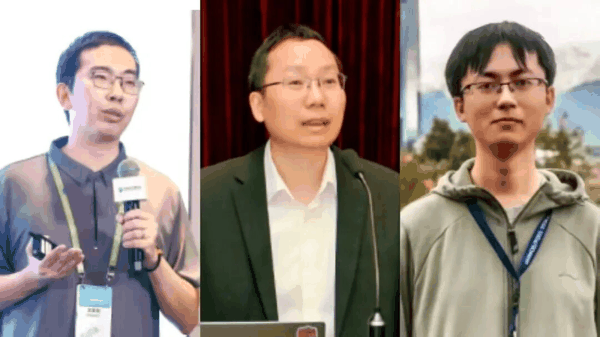 图丨从左至右分别是：王肇国、陈海波和丁浩然（来源：受访者）