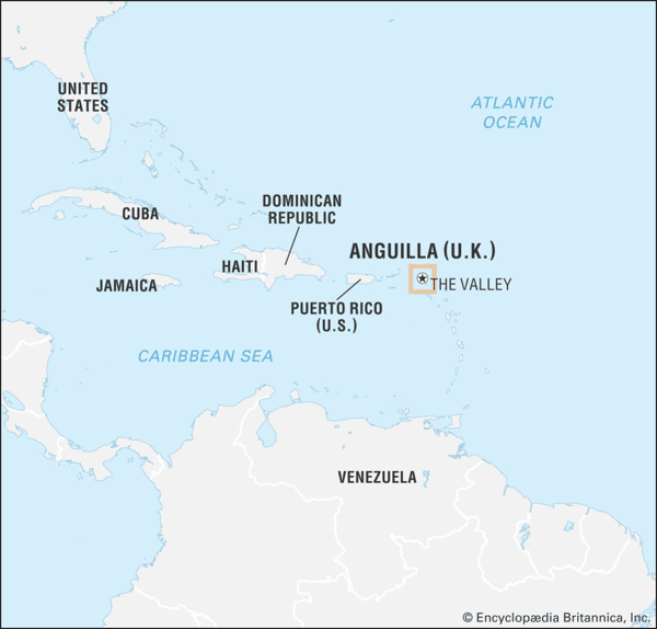 图丨安圭拉的位置（来源：Britannica）