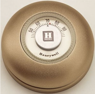 图1：经典的双线T-86恒温器。（图片来源：Cooper-Hewitt博物馆）