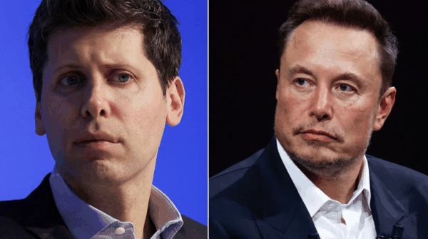 奥尔特曼和马斯克（图源：CNBC）