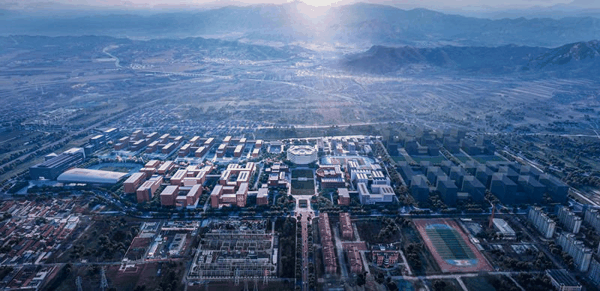 北方工业大学延庆校区效果图。延庆区融媒体供图