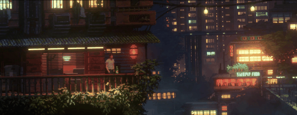 《The Last Night》画面截图，游戏至今仍未正式发售