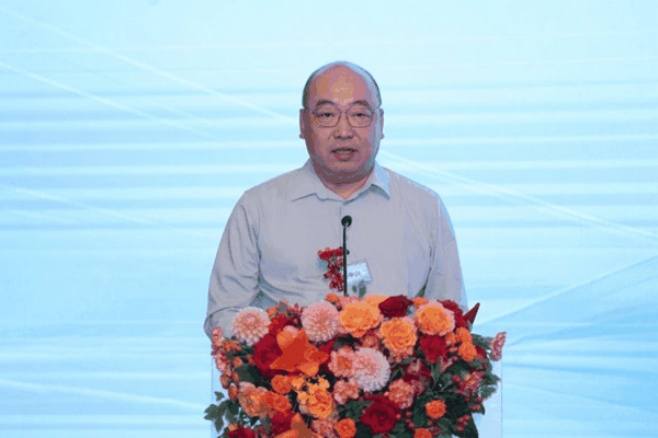 图片：广东TCL瑞峰环保科技有限公司总经理 赵中兴致辞