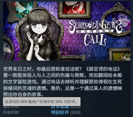 目前的评价为94%的“好评如潮”