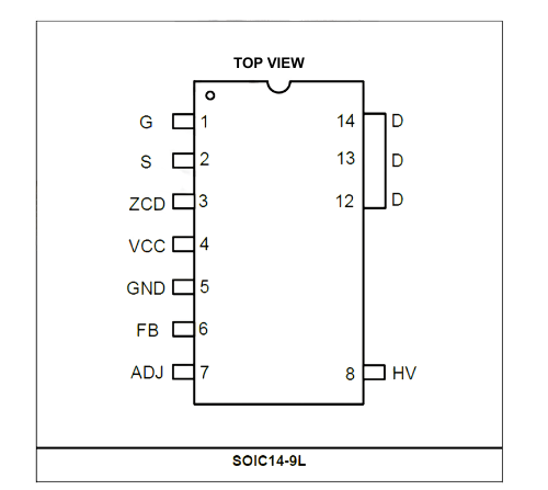 HF1070 封装参考图