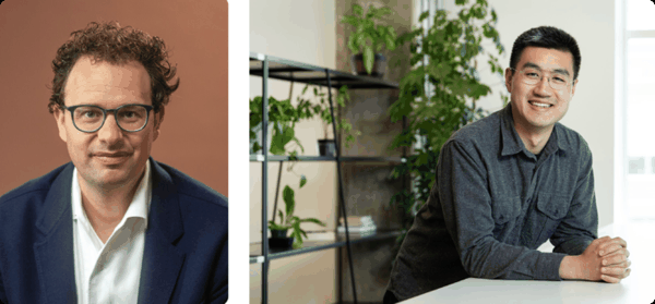 ▲ Dario Amodei（左）David Luan（右）