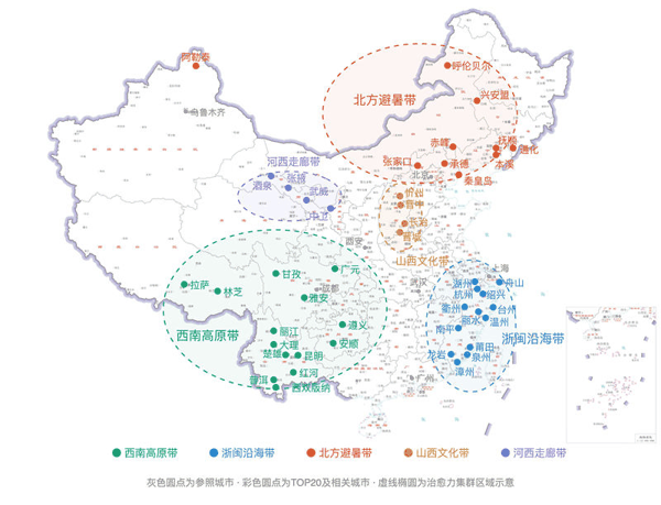五大治愈力高地。