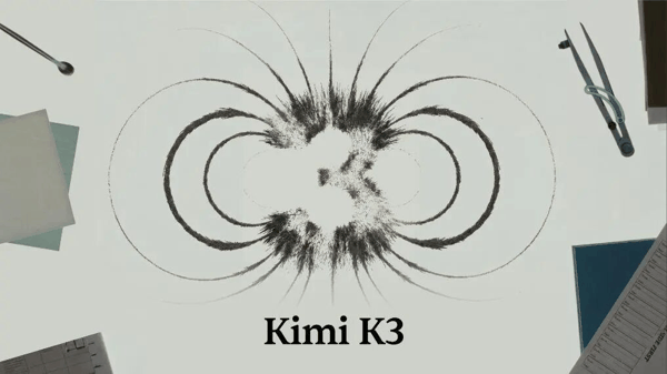 Kimi K3品牌视觉图。