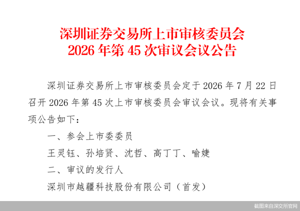 截图来自深交所官网