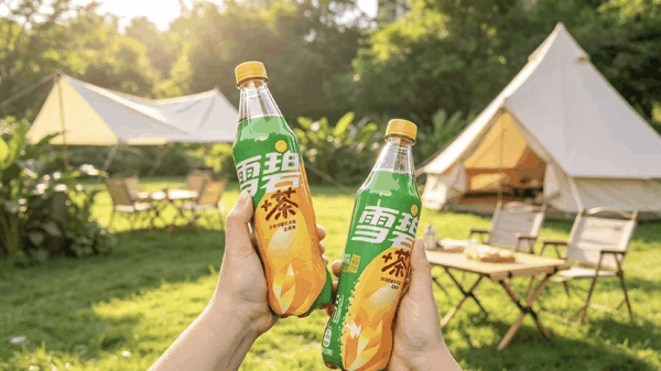 （“雪碧+茶”）