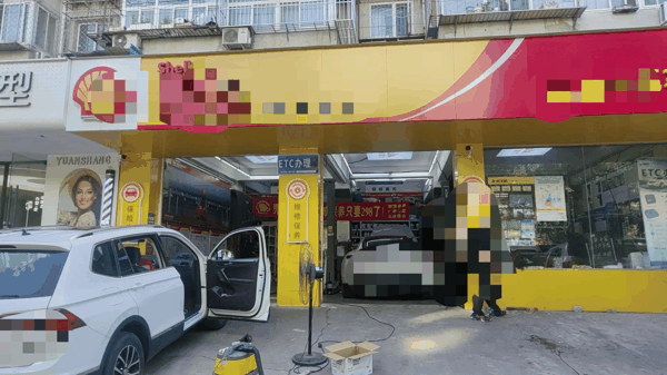 北京市平谷区某汽修门店 图源：时代周报记者摄
