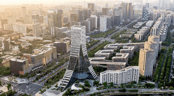 图为成都高新区。