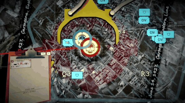 具体打中了什么，只能开炮后观察地图上的击杀标志