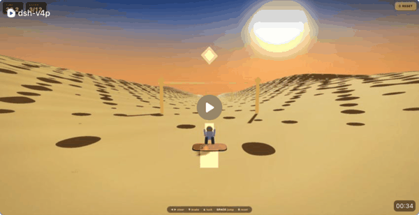 ▲ 使用 DeepSeek V4 Pro 正式版，在 DeepSeek Harness 内生成