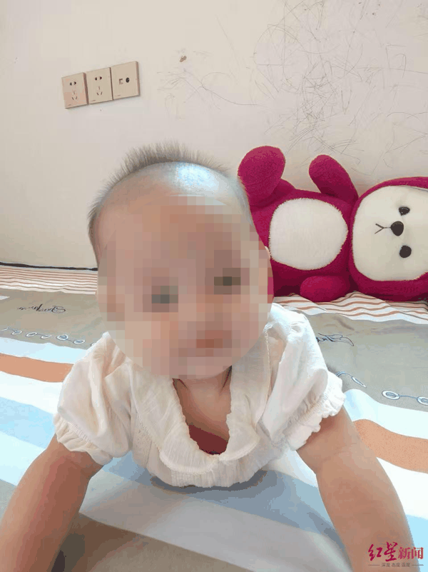 ▲于女士6个月大的小女儿（图片来源：受访者供图）