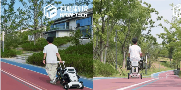 图注：T01拉杆箱|智能代步椅模态，面向家庭用户提供驾乘与陪伴服务