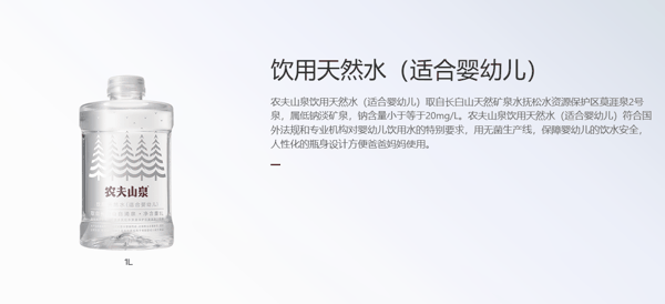 ▲截图自农夫山泉官网
